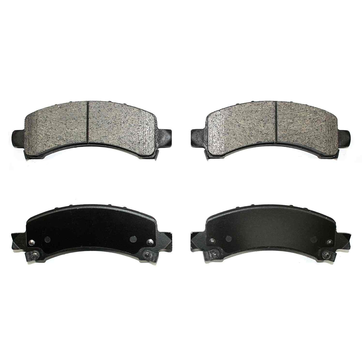DuraGo DuraGo® Premium Brake Pad top view frsport BP974C