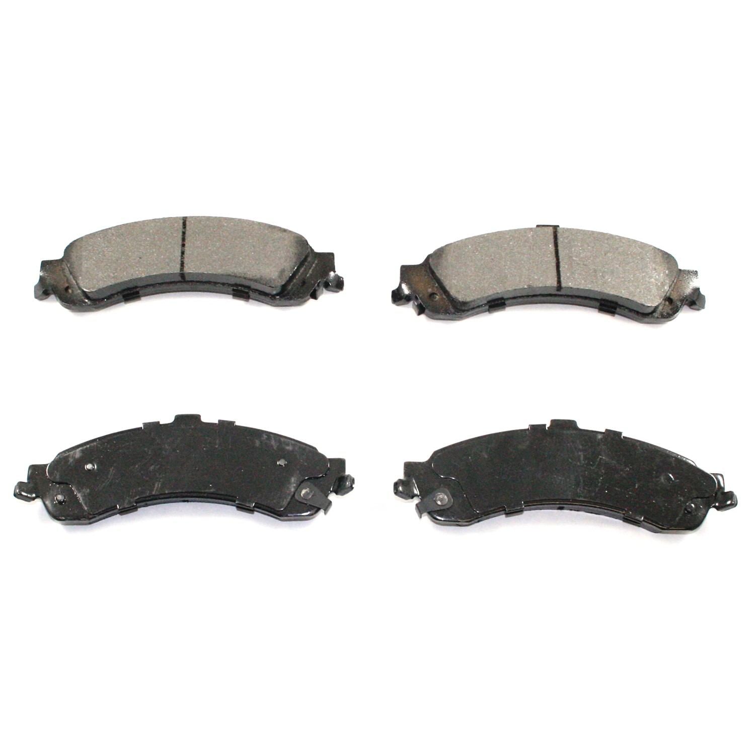 DuraGo DuraGo® Premium Brake Pad top view frsport BP975C