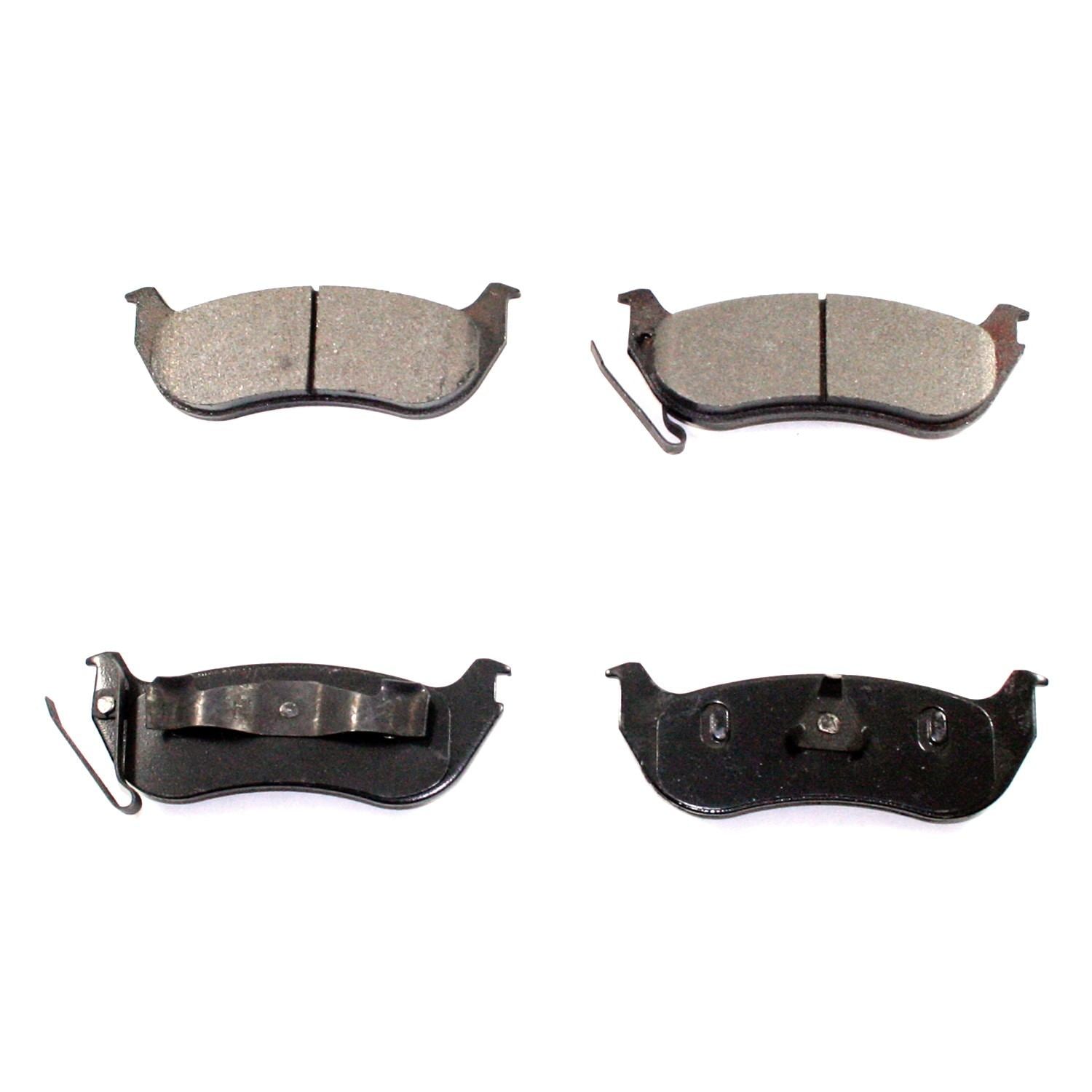 DuraGo DuraGo® Premium Brake Pad top view frsport BP981C