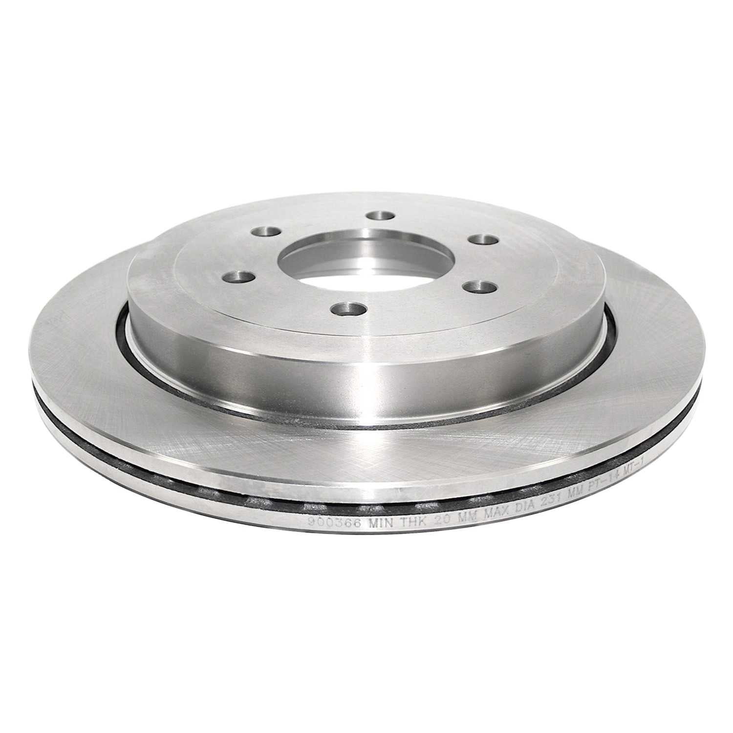 DuraGo DuraGo® Brake Rotor top view frsport BR900366