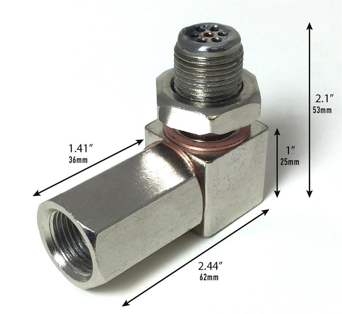 Prosport 90 Degree Mini Cat CEL Fix -O2 Sensor Adaptor 0QMHM
