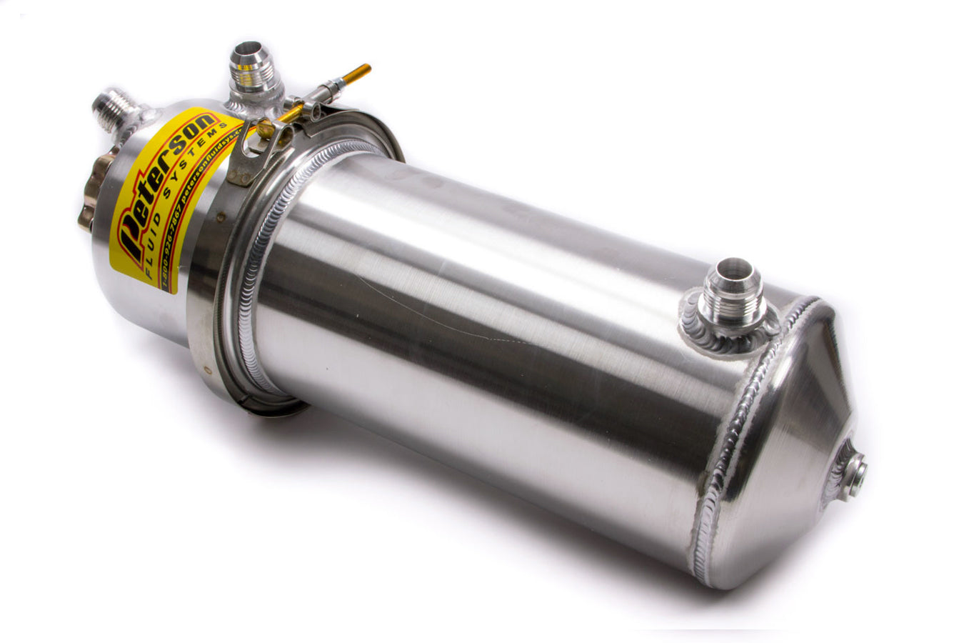 Peterson Fluid Dry Sump Tank 1.5 Gal -12an Male Fittings PTR08-0023