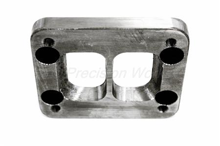 PLM Precision Works T3 to T4 Divided Turbo Flange Adapter