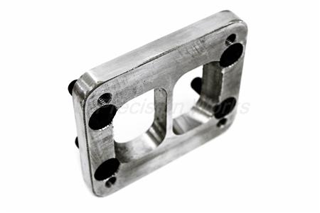 PLM Precision Works T3 to T4 Divided Turbo Flange Adapter