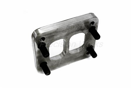 PLM Precision Works T3 to T4 Divided Turbo Flange Adapter