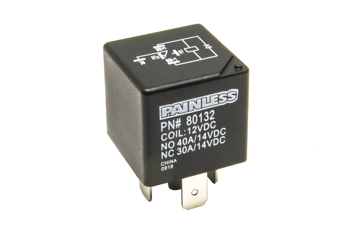 Painless 40 Amp Single Pole Doubl e Throw Relay PWI80132