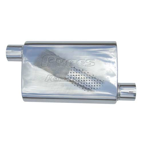 Pypes Performance Exhaust Race Muffler 2.5in Offset/Center Each PYPMVR13