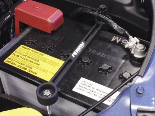 Perrin Performance Black Battery Tie Down For All Subarus