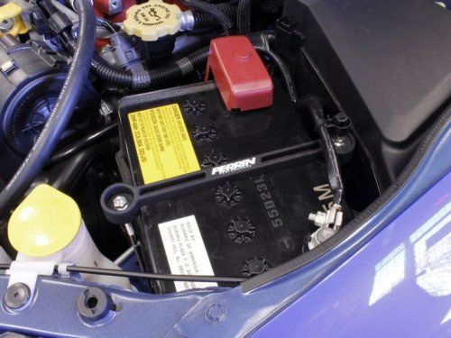 Perrin Performance Black Battery Tie Down For All Subarus