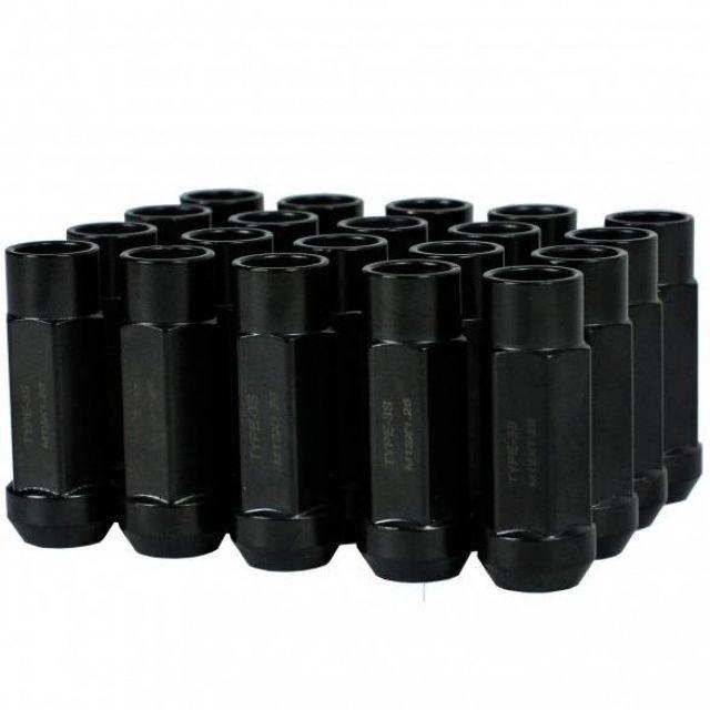 Godspeed Lug Nuts LN-NT3S-125-BLACk Item Image