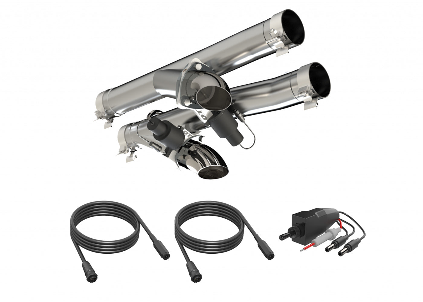 Quick Time 21- Ram TRX 6.2L Aggre ssor Cutout Pipes QTP520121
