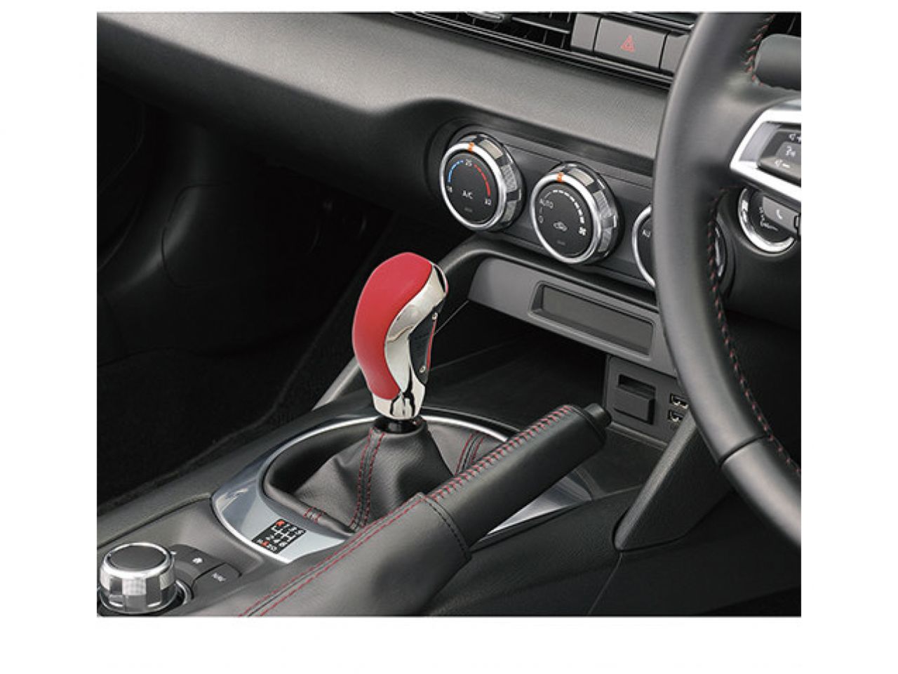 Carmate GT SPEC Shift Knob, Red