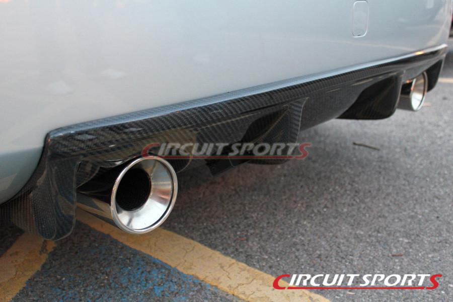 Circuit Sports Rear Bumper Diffuser, FRP or CF - Nissan 350Z (Z33)