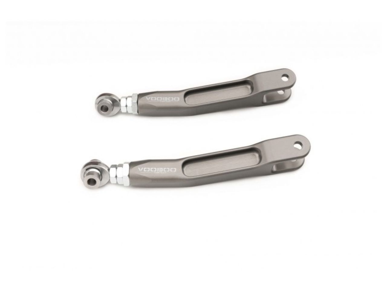 Voodoo13 Camber Arm (Rear) - Hard Anodize Clear (Gray)