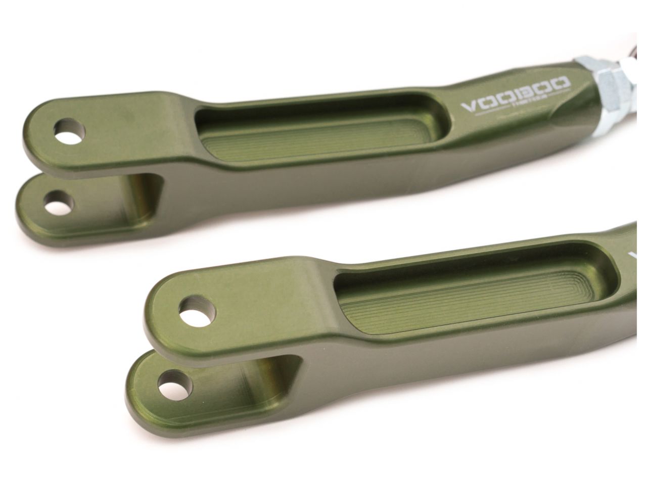 Voodoo13 Camber Arm (Rear) - Hard Anodize Clear (Gray)