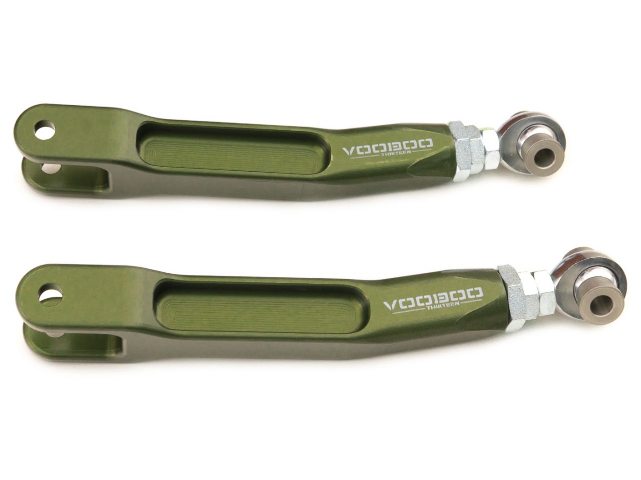 Voodoo13 Camber Arm (Rear) - Hard Anodize Clear (Gray)