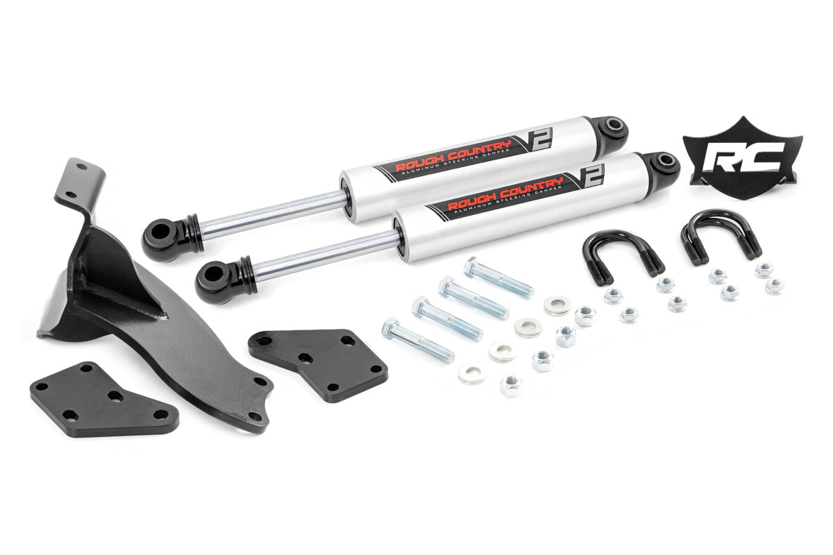ROUGH COUNTRY 13- Ram 2500/3500 Dual Steering Stabilizer RCS8749470