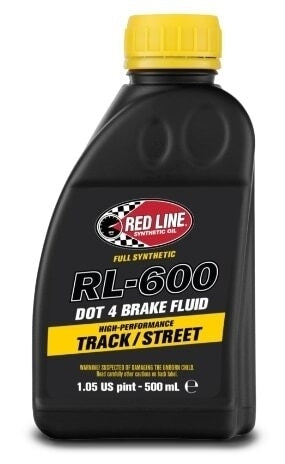 Redline RL600 Brake Fluid High Performance 500ml RED90404