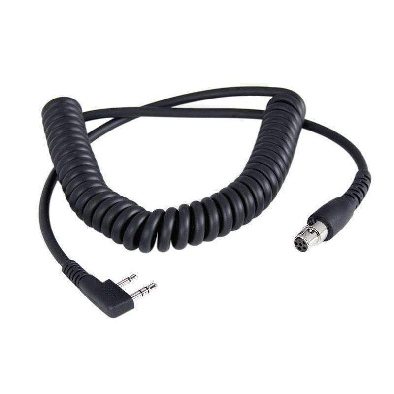Rugged Radio Products Cord Coiled Headset to Radio Rugged Kentwood RGRCC-KEN