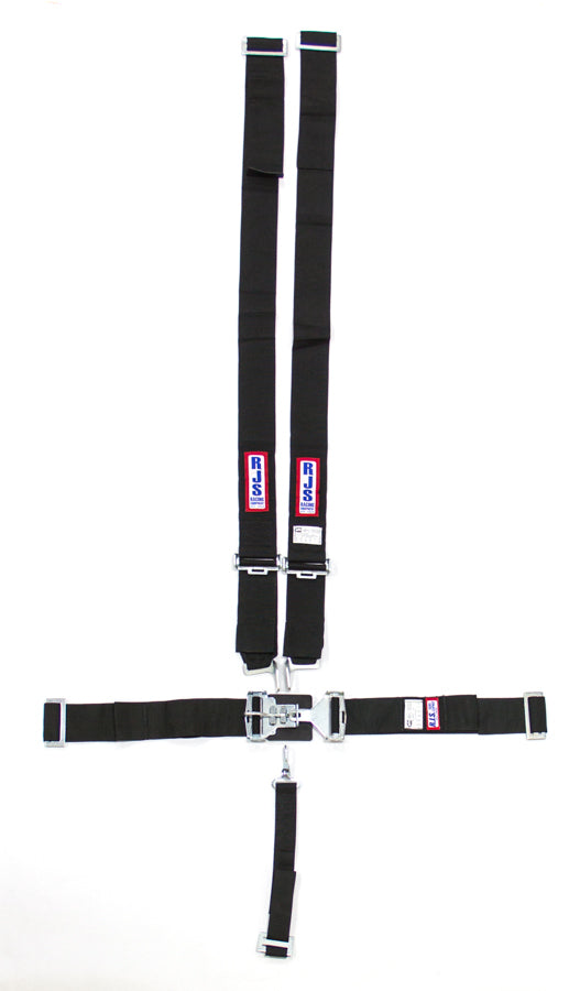 RJS Racing Equipment 5-pt Harness System BK Complete Wrap RJS1130401