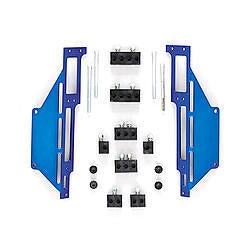 R and M Specialties Spark Plug Wire Loom SBC C/B Blue RMW1120B