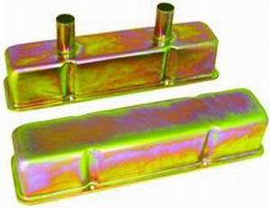 Racing Power Co-Packaged Zinc SB Chevy Circle Track Valve Cover Pair RPCR7215Z