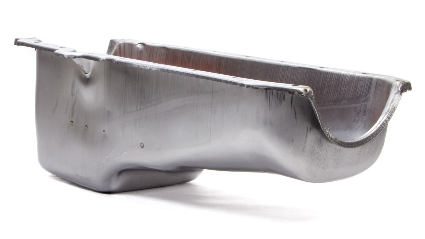 Racing Power Co-Packaged 86- SBC Steel Stock Oil Pan Unplated RPCR9414RAW