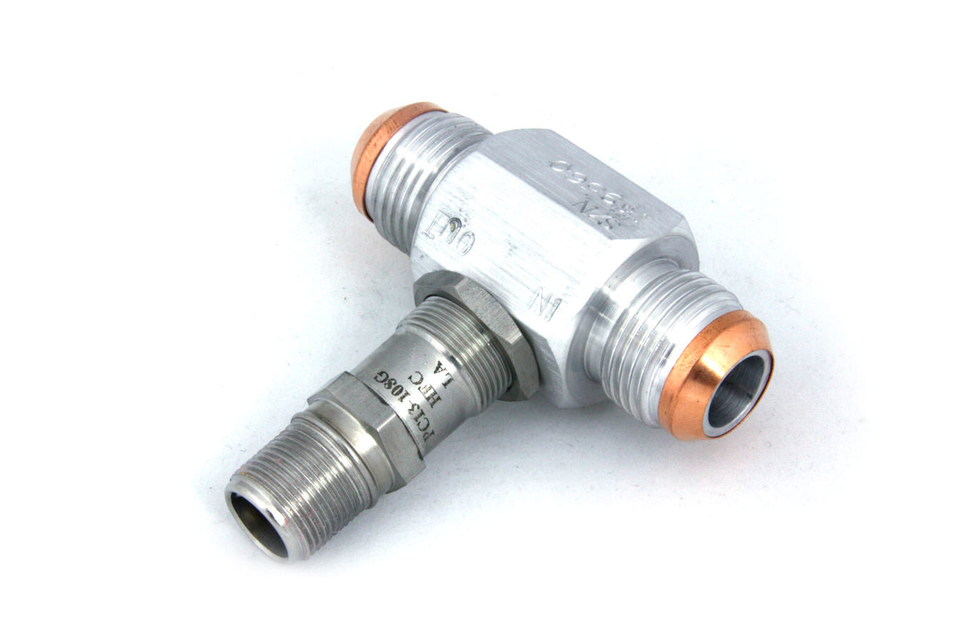 Racepak Flow Meter - Stainless Steel w/#10an RPK800-FM-AN10-SS