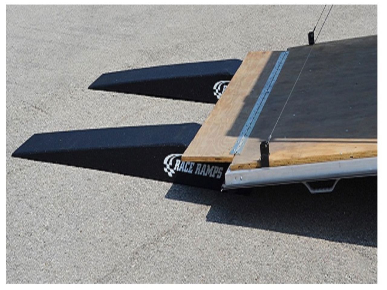 Race Ramps 7" Trailer Ramps w/ Flap Cutout