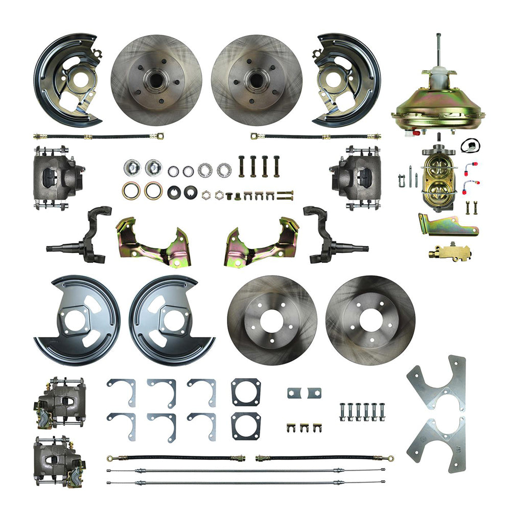 Right Stuff Detailing 4 Wheel Disc Brake Conversion Kit RSDAFXDC45C