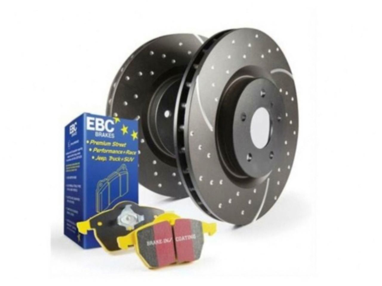 EBC Disc Brake Pad And Rotor Kit
