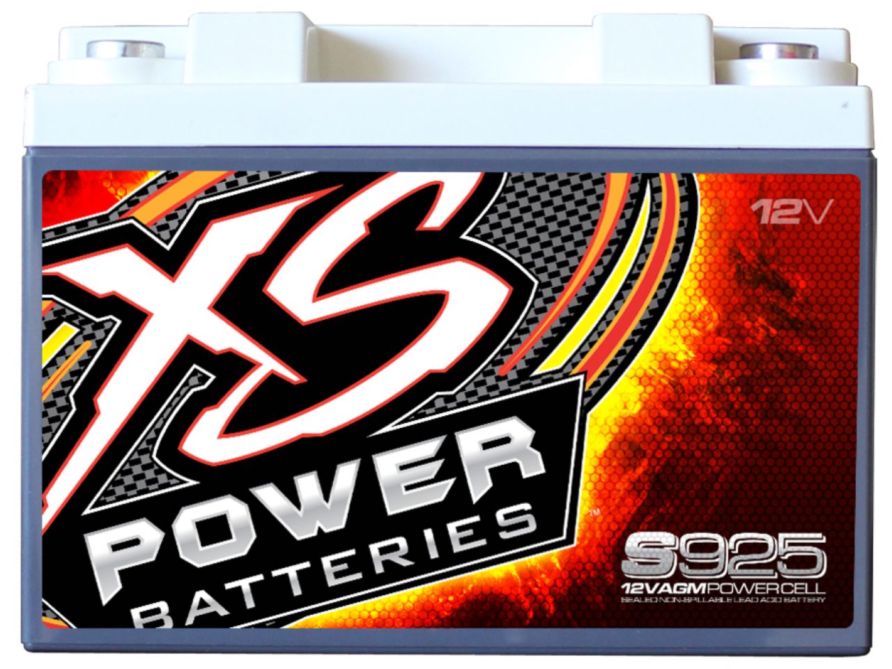 XS Power 12V AGM Starting Battery, Max Amps 2,000A CA: 550A