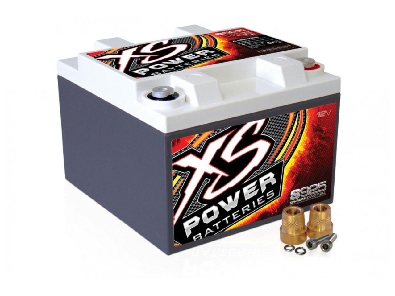 XS Power 12V AGM Starting Battery, Max Amps 2,000A CA: 550A