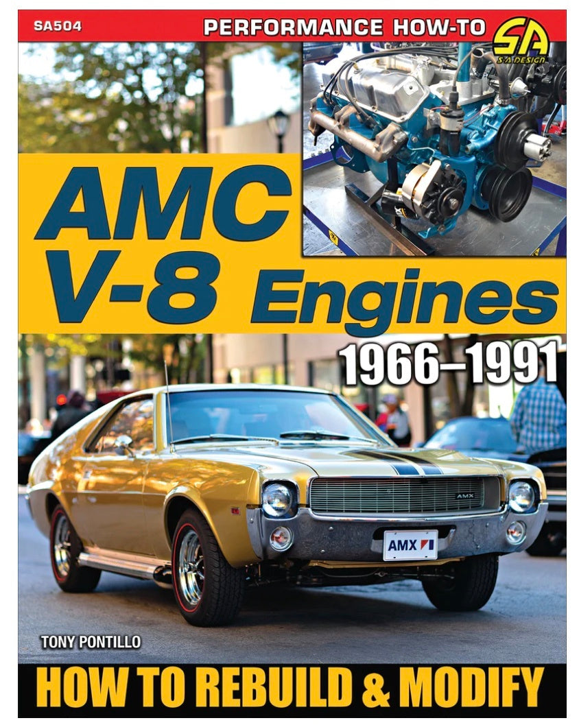 S-A Books AMC Engine V8 1966-91 SABSA504