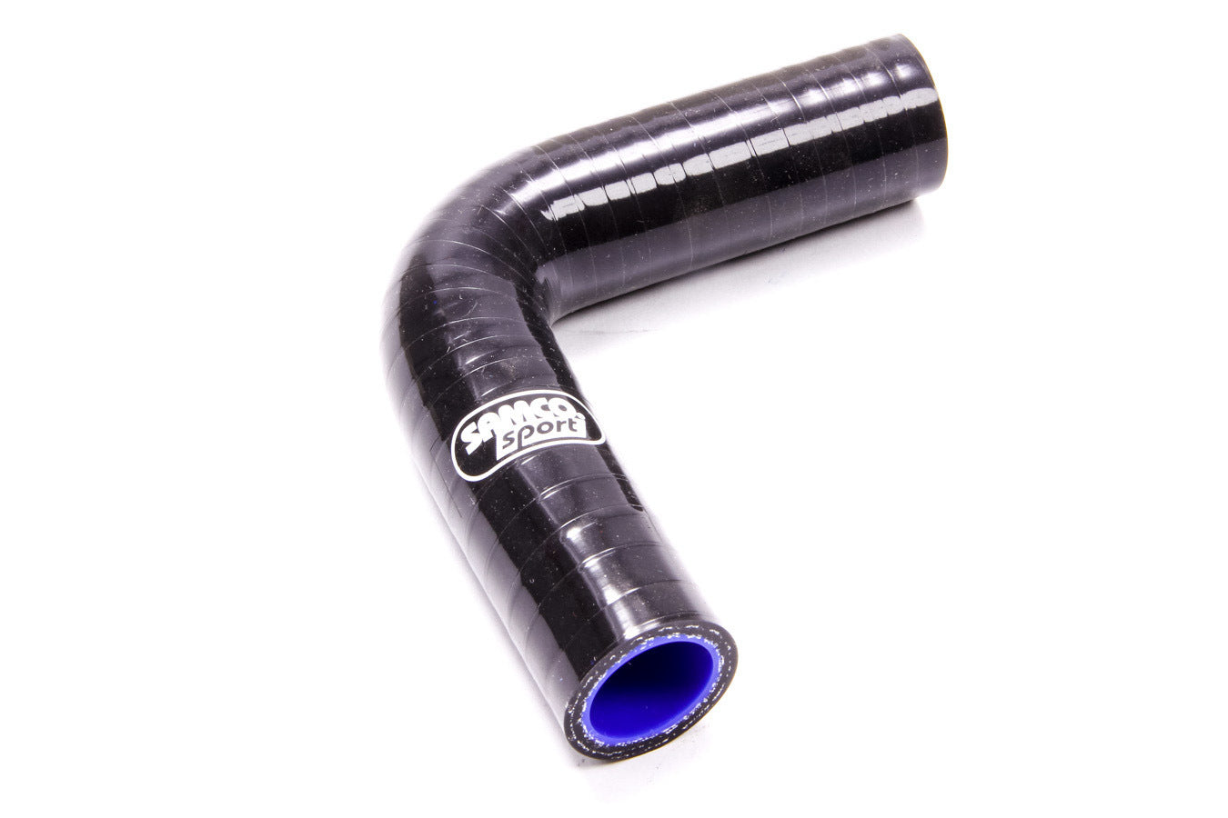 Samco Sport 7/8in 90 Deg Elbow Hose Black SAME9022BLACK