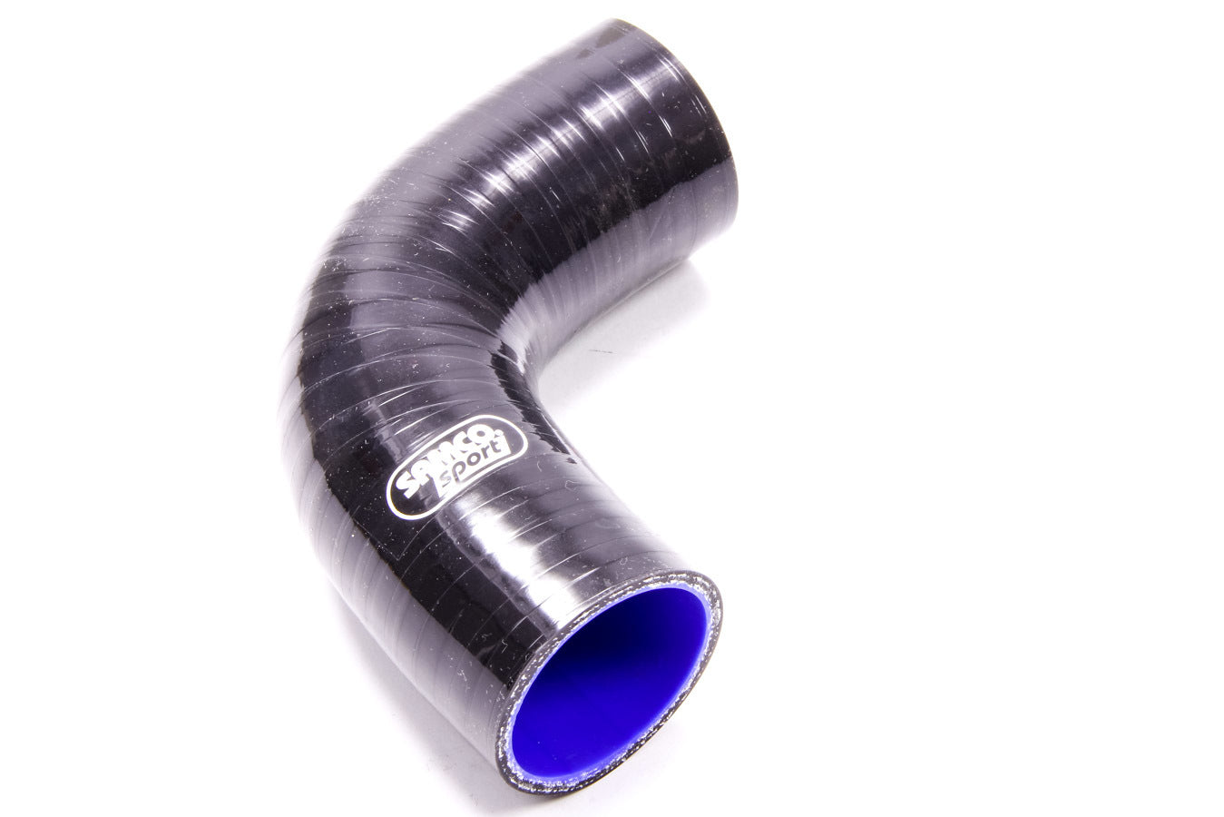Samco Sport 1-3/4in 90Deg Elbow Hose Black SAME9045BLACK