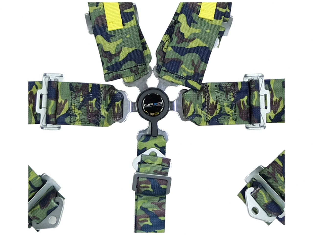 NRG Sfi 16.1 5Pt 3in. Seat Belt Harness / Cam Lock - Camo
