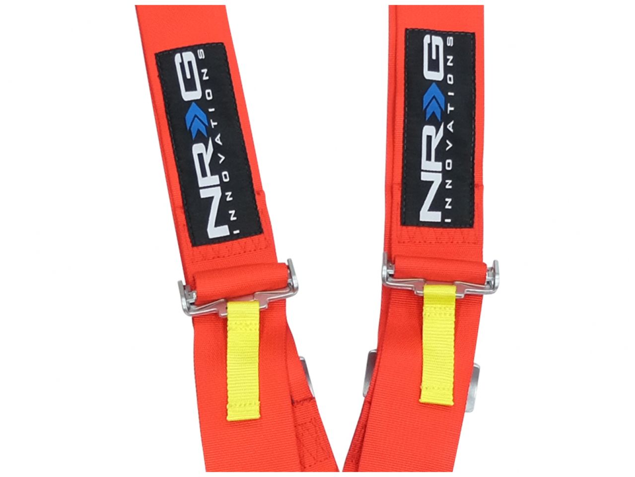 NRG Seat Belt Harness FIA Approved 5pt 3 inch / Cam Lock - Red
