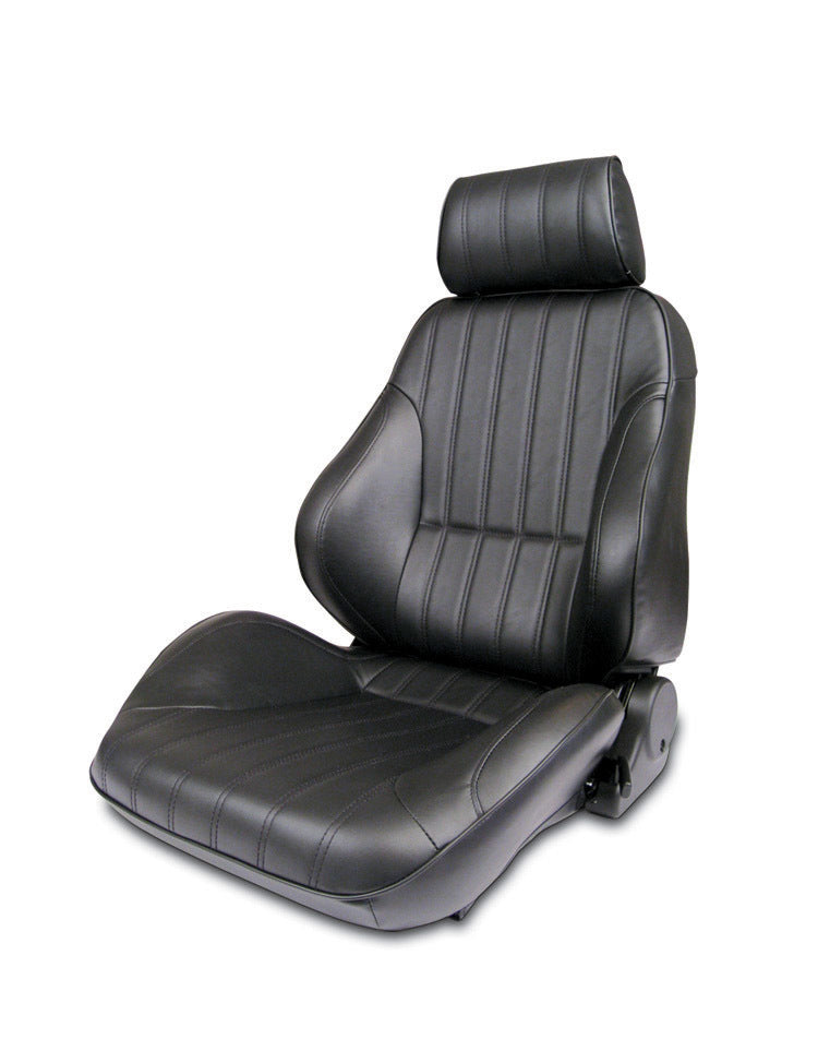 Scat Rally Recliner Seat - LH - Black Vinyl SCA80-1000-51L