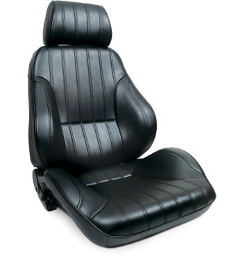 Scat Rally Recliner Seat - RH - Black Vinyl SCA80-1000-51R