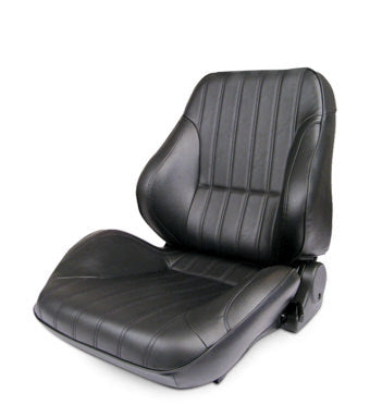 Scat Rally Low Back Seat - LH - Black Vinyl SCA80-1050-51L