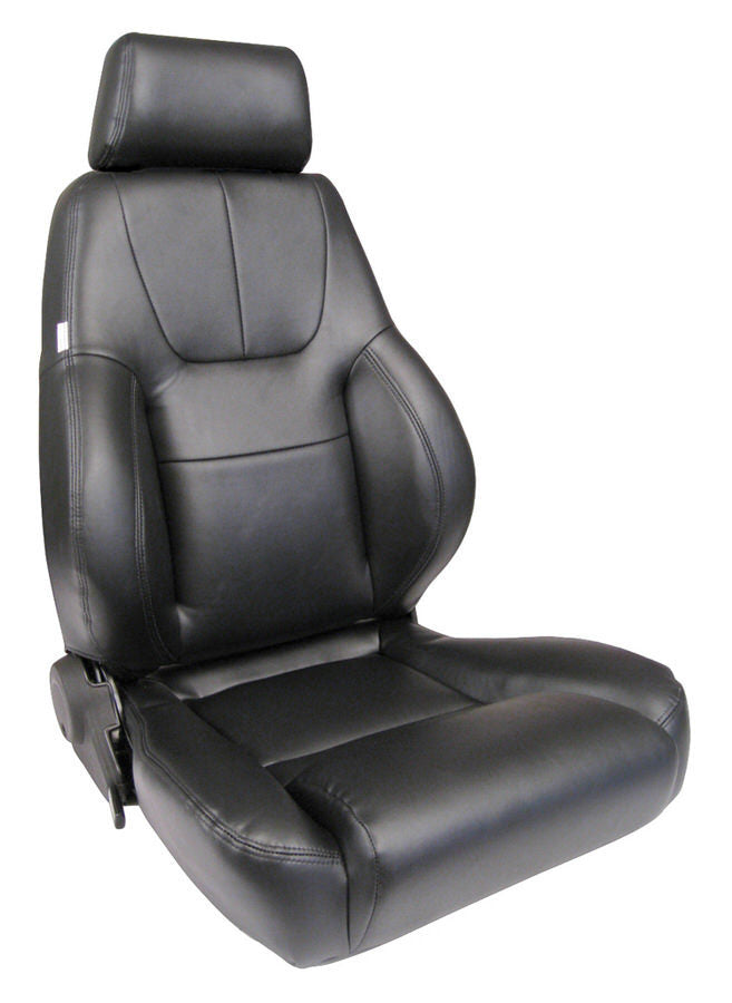 Scat Elite Lumbar Seat - RH - Black Vinyl SCA80-1200-51R