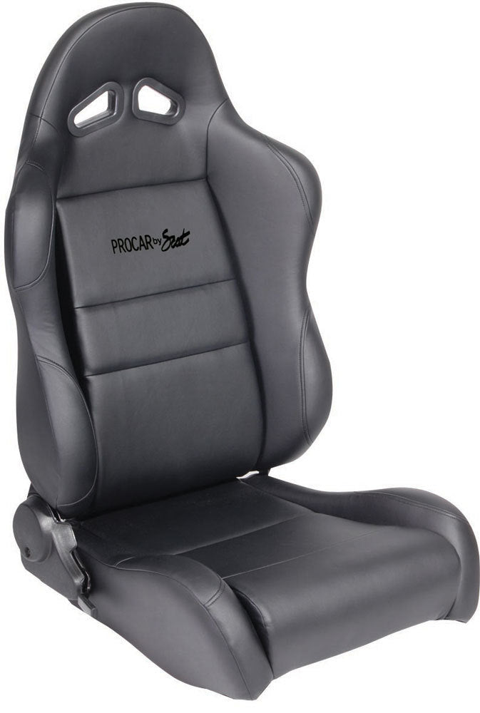 Scat Sportsman Racing Seat - Right - Blk Syn Leather SCA80-1610-51R