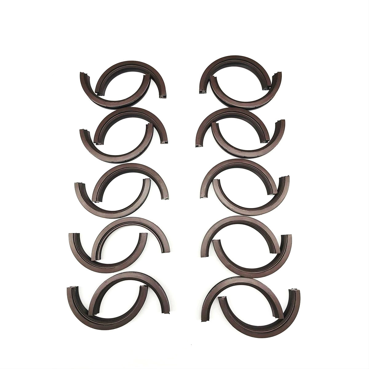 SCE Gaskets SBC Rear Main Seal Dyno- Pak (10) 2-Piece Viton SCE21105-10