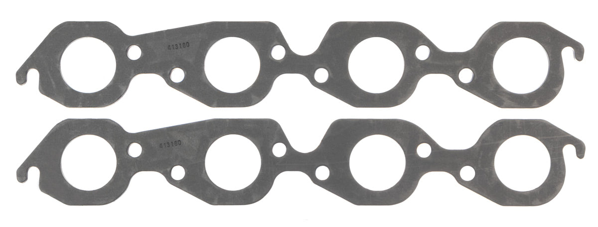 SCE Gaskets BBC Exhaust Gasket Set Small Round Port SCE413180