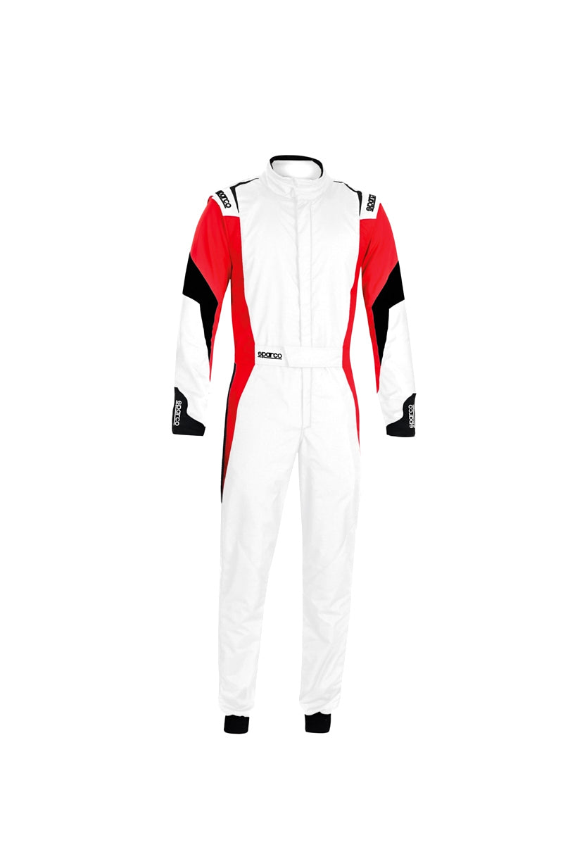 SPARCO Suit Competition (Boot Cuff) 54 White/Red 001144B54BRNR