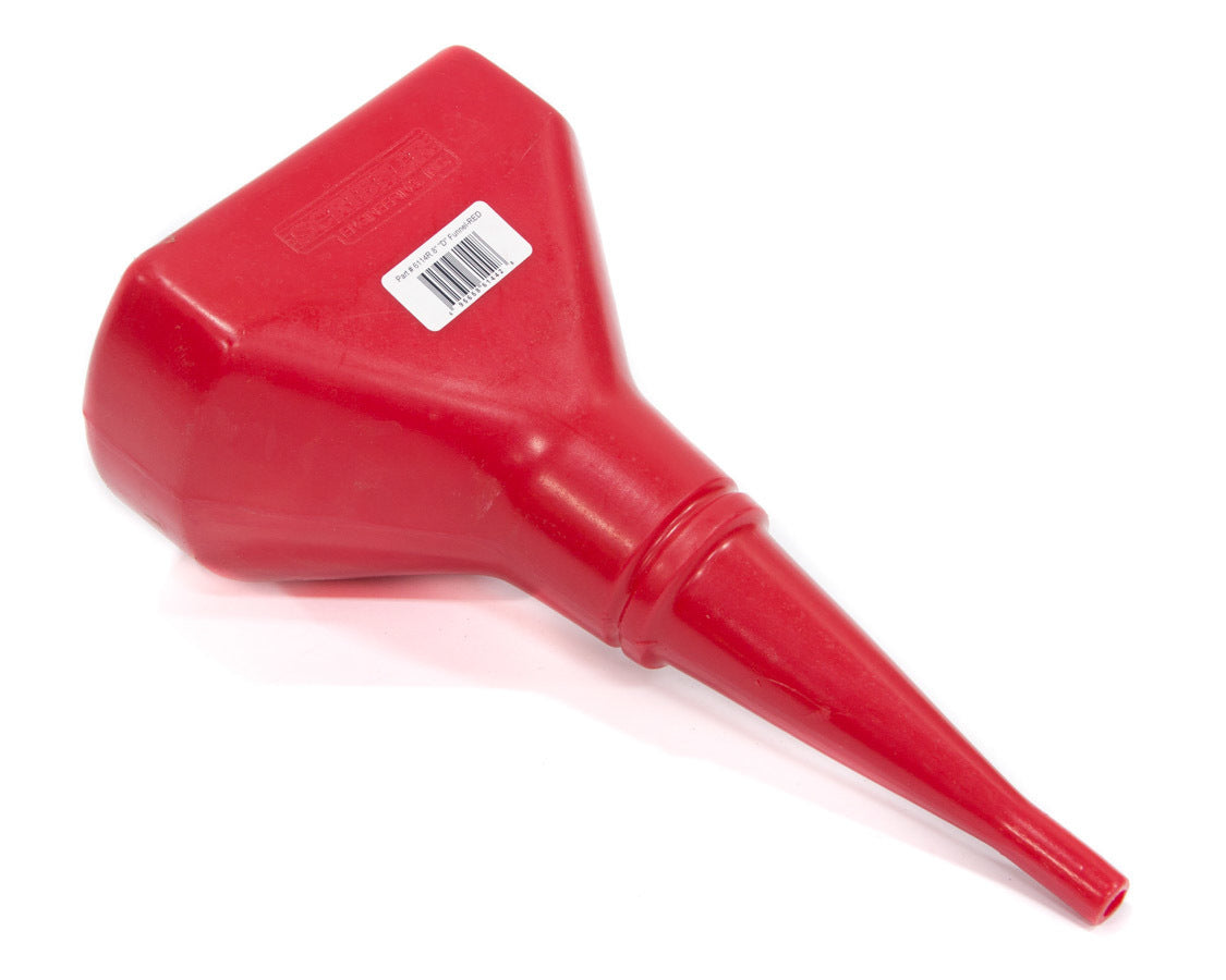 Scribner Funnel - 8in D-Shape Red SCR6114R