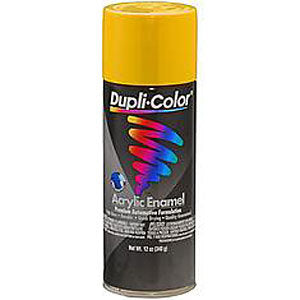 Dupli-Color Chrome Yellow Enamel Paint 12oz SHEDA1687