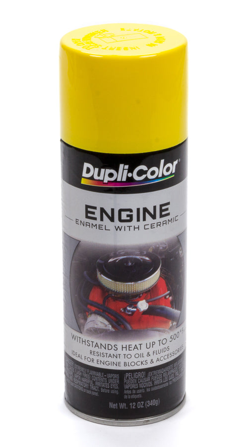 Dupli-Color Daytona Yellow Engine Paint 12oz SHEDE1642