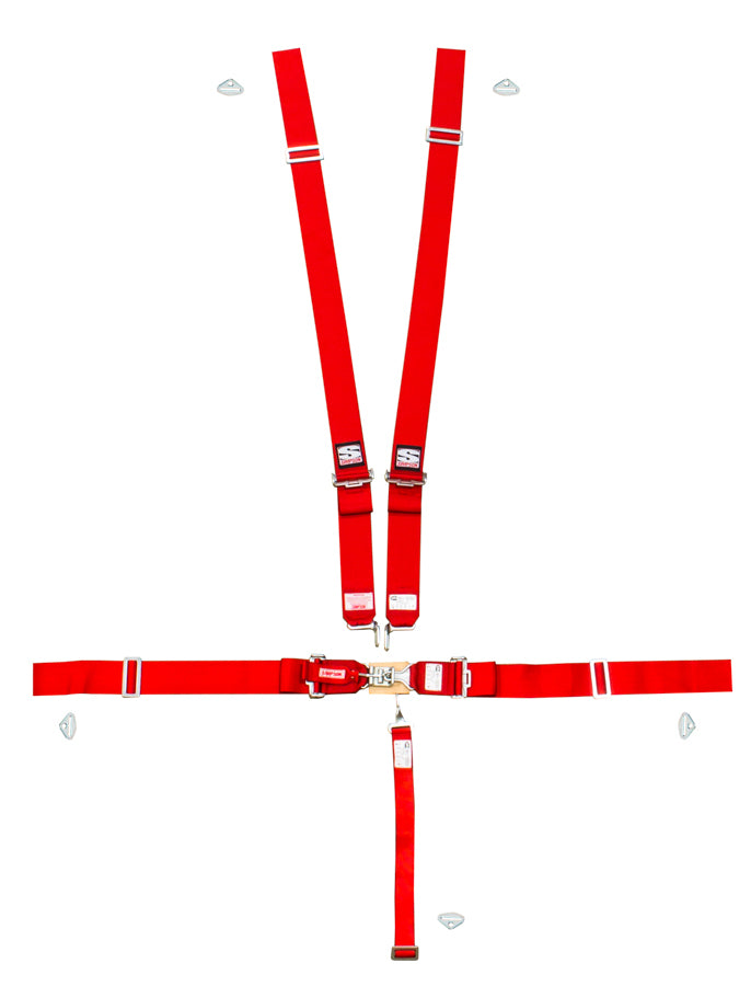 Simpson 5-pt Sport Harness Systm LL P/D B/I Ind 55in SIM29043R